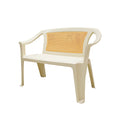 Uratex Monoblock Mary Loveseat, angled view