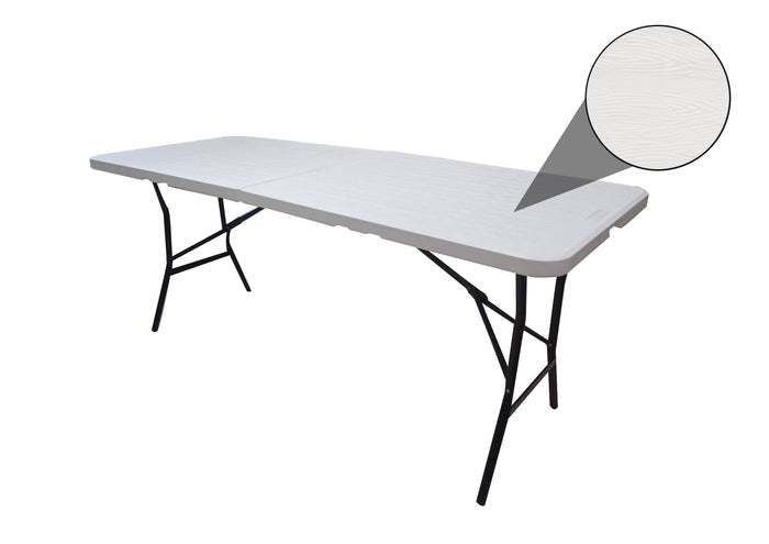 Uratex William Folding Table, angled view