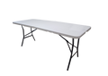 Uratex William Folding Table, angled view