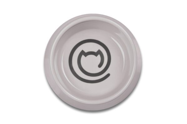 Van Ness Ecoware Raised Cat Bowl, Grey, 8 oz