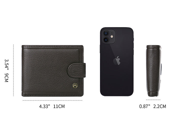 WA385 - Korean Stylish Multifunctional Leather Wallet
