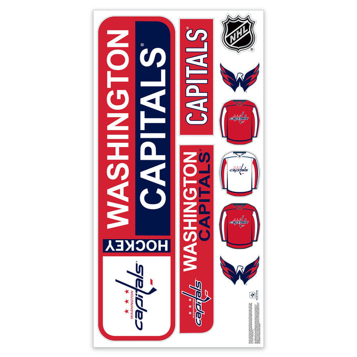 Washington Capitals Repositionable Wall Decal Set - Street Signs