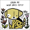 Wee Gallery Who Loves Pets? Color-Changing Bath Book