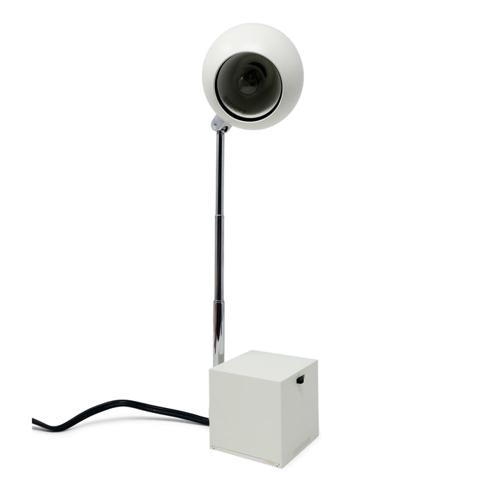 White Lytegem Desk Lamp by Michael Lax for Lightolier