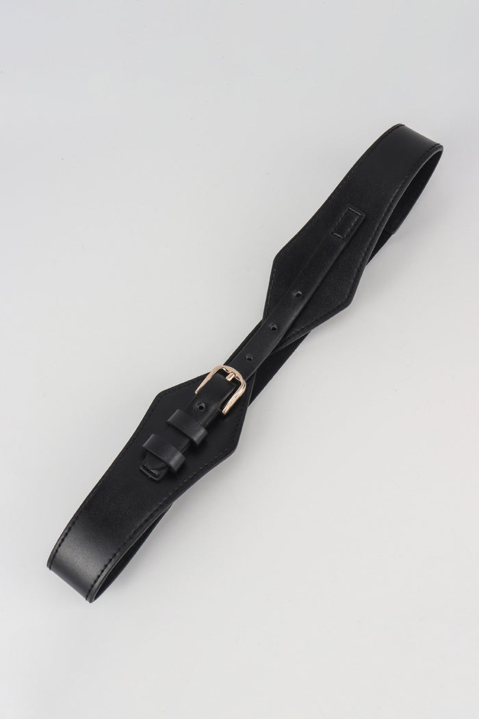 Wide Angular Corset Belt