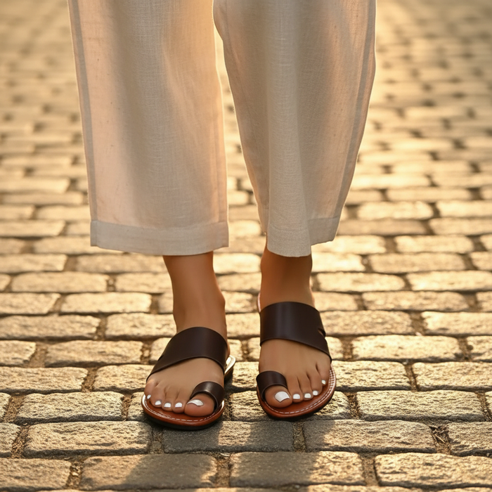 Brown Toe Loop 2