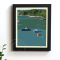 Wildest Dreams 8" x 10" Framed Wall Poster By Alan Claude - Maine