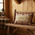 Dawson Star On Cabin Time Pillow-Lange General Store