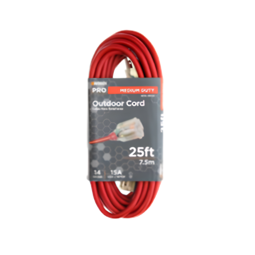 WOODS 14GA 25' MEDIUM DUTY OUTDOOR CORD