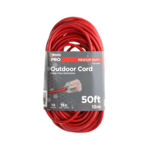 WOODS 14GA 50' MEDIUM DUTY OUTDOOR CORD