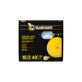 Woods Yellow Jacket Cord Reel With Trouble Light 16/3 40'