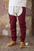 Wool Chausses Bernulf Red-GoblinSmith