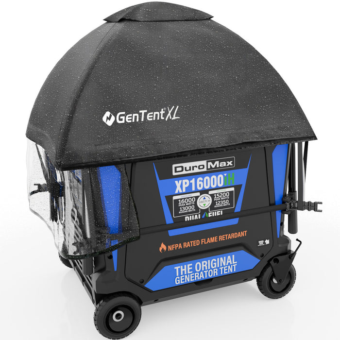 GenTent XL Inverter Kit Reliable Outdoor Protection - Black