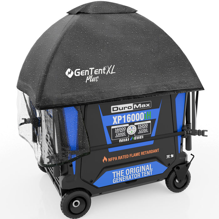 GenTent XL Plus Inverter Kit Maximum Weather Safety - Black