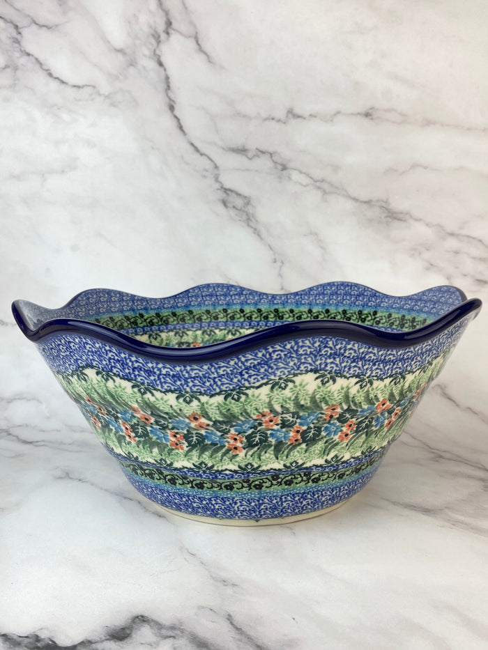 XL Wavy Unikat Bowl - Shape 693 - Pattern U4553