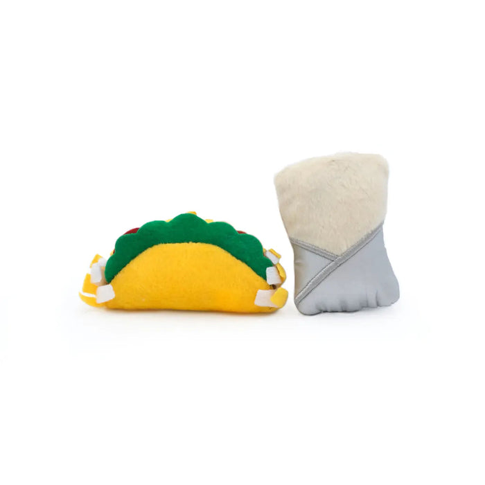 ZippyClaws® NomNomz® – Taco and Burrito Cat Toy